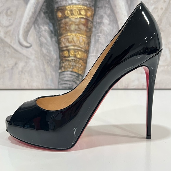 クリスチャンルブタン 34 1/2 ハーフ グラデーション パンプス